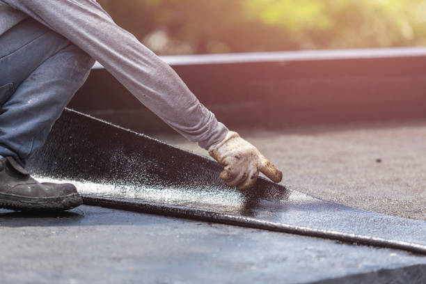 Professional Emergency Waterproofing technician working in Washington Grove, MD